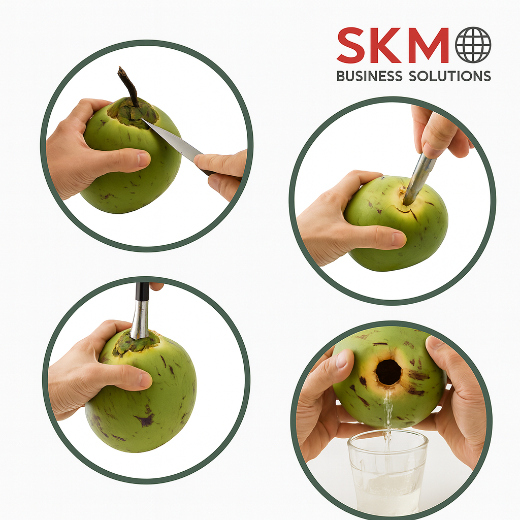 *COMING SOON* Stainless Steel Coconut Opener – Safe & Easy