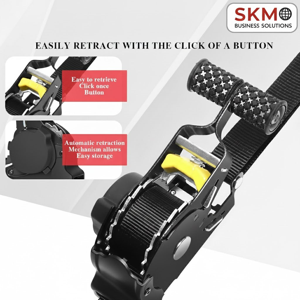 *COMING SOON* TUFFSTRAP – Automatic Retractable Ratchet Strap (2-Pack)